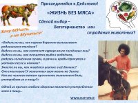 Действие "Вегетарианство Стих".